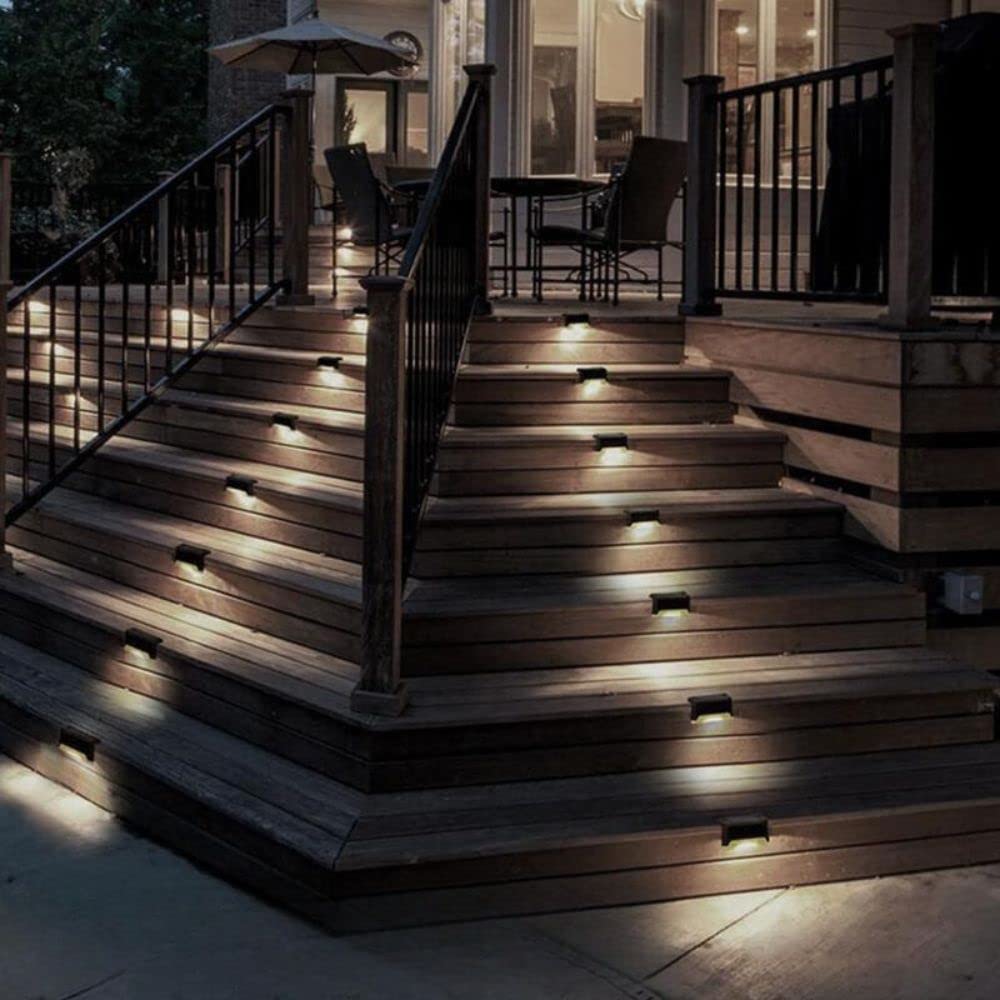 Shop-Story Solarled pack 4 appliques solaires LED noires