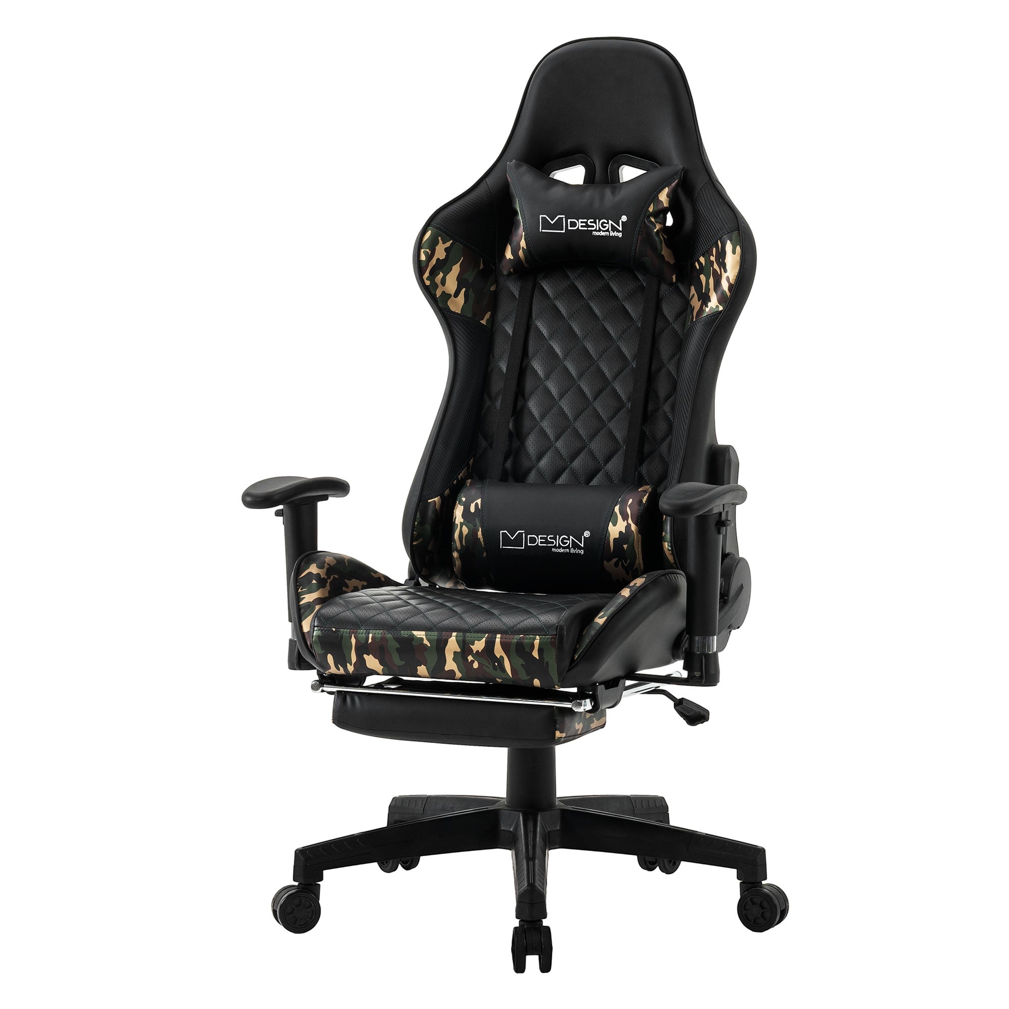 ECD Germany Möbel chaise gaming noire simili cuir