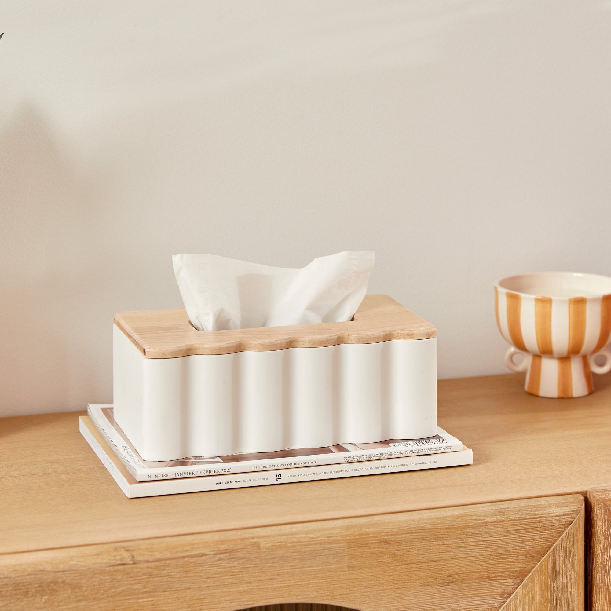 Stokomani Maison Chéri boîte à mouchoirs décorative