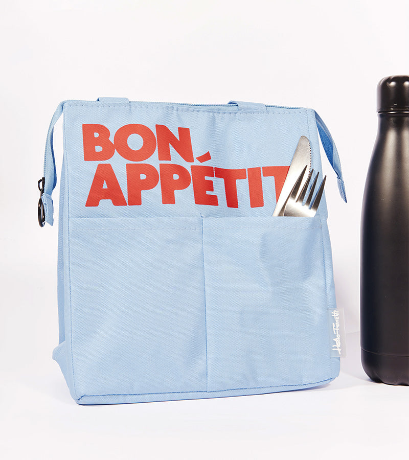 L'avant gardiste Sac Isotherme Bon appétit Rose lunch
