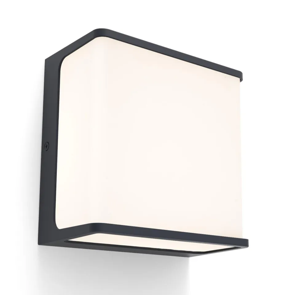 Red Deco Doblo Grey applique murale extérieure LED gris 15 cm
