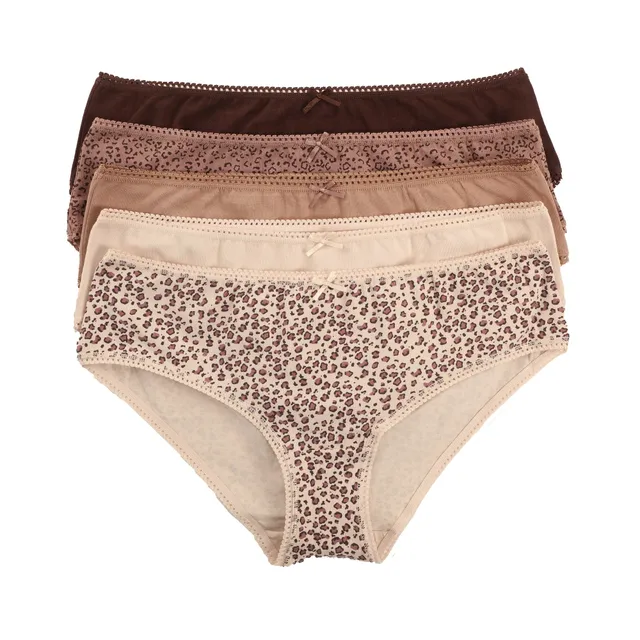 Stokomani Mode lot 5 culottes coton femme marron taille L