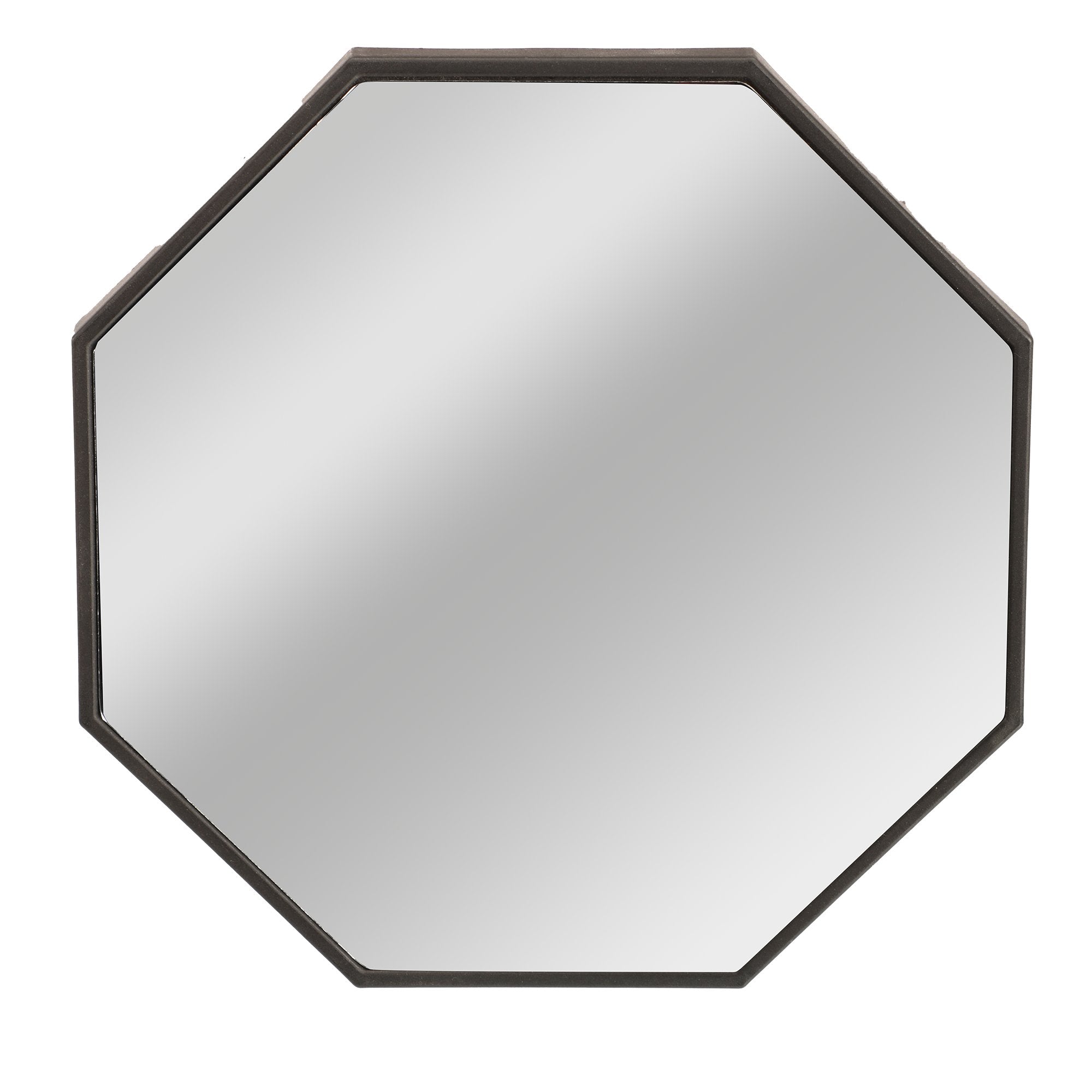 Stokomani Maison Set 3 miroirs noirs 25x25 cm déco
