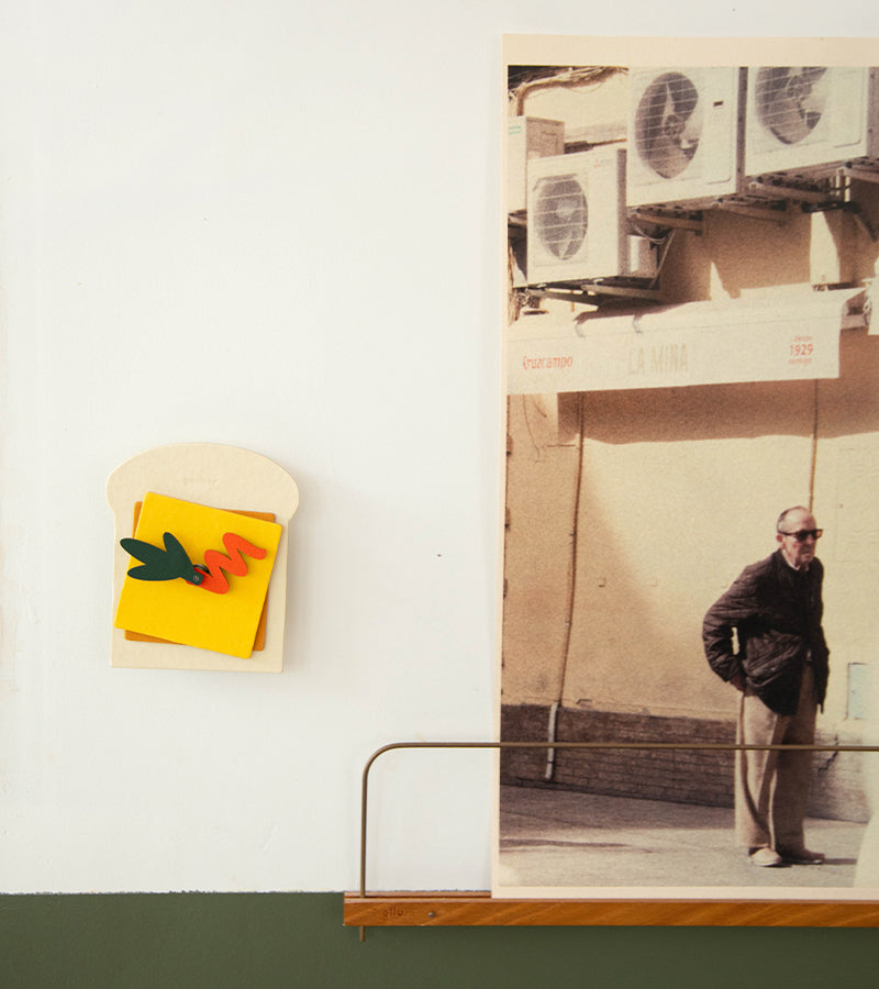 L'avant gardiste Déco Horloge murale sandwich à construire cuisine