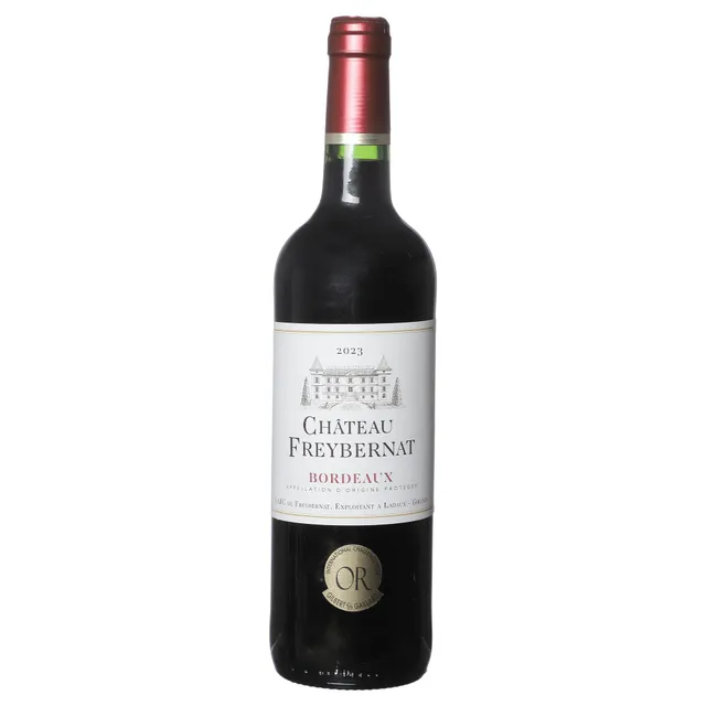 Château Freybernat 2023 vin rouge médaille d'or 12,5%