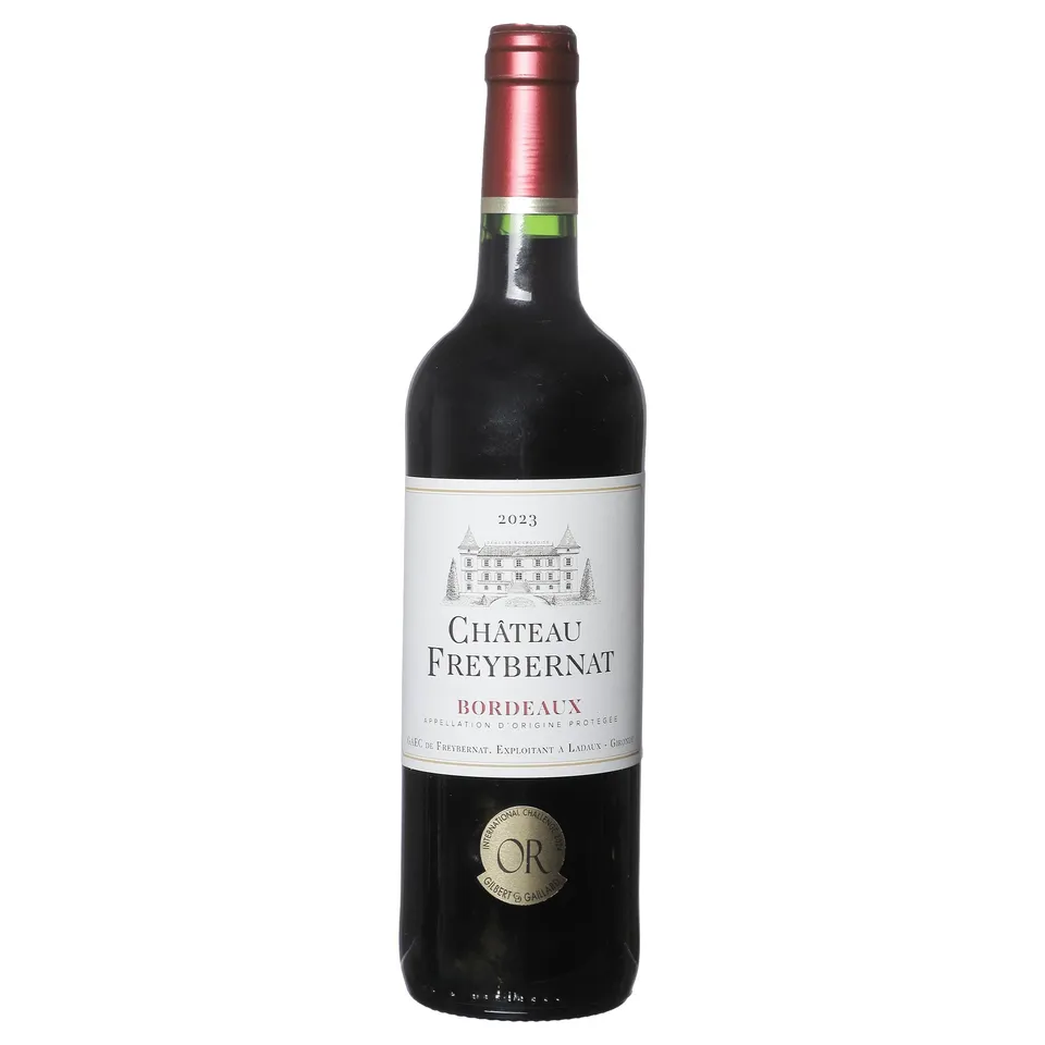 Château Freybernat 2023 vin rouge médaille d'or 12,5%