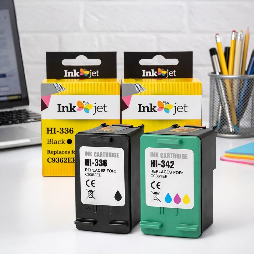 Shop-Story High-Tech Pack 2 Cartouches HP 336-342 Noir Couleur