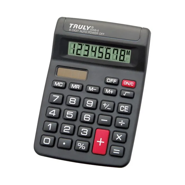 Safe Tool calculatrice 8 chiffres racine bureau