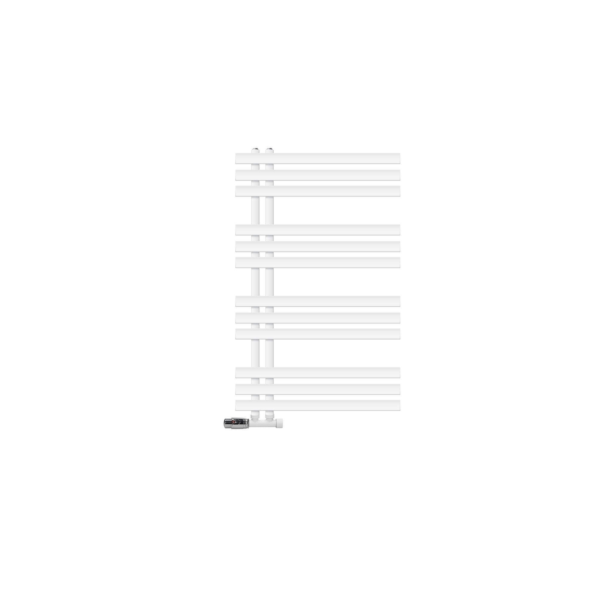 ECD Germany Heizungen sèche-serviettes blanc 600x1000 raccord central