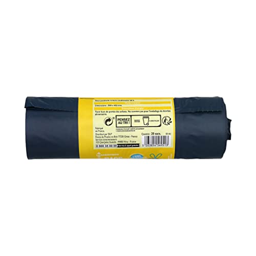 Leader Price Ménage Sacs poubelle 30L cuisine x20