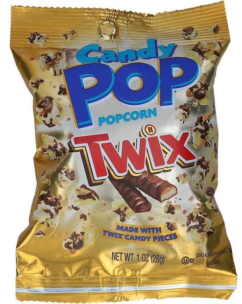Twix sachet pop-corn chocolat caramel gourmand