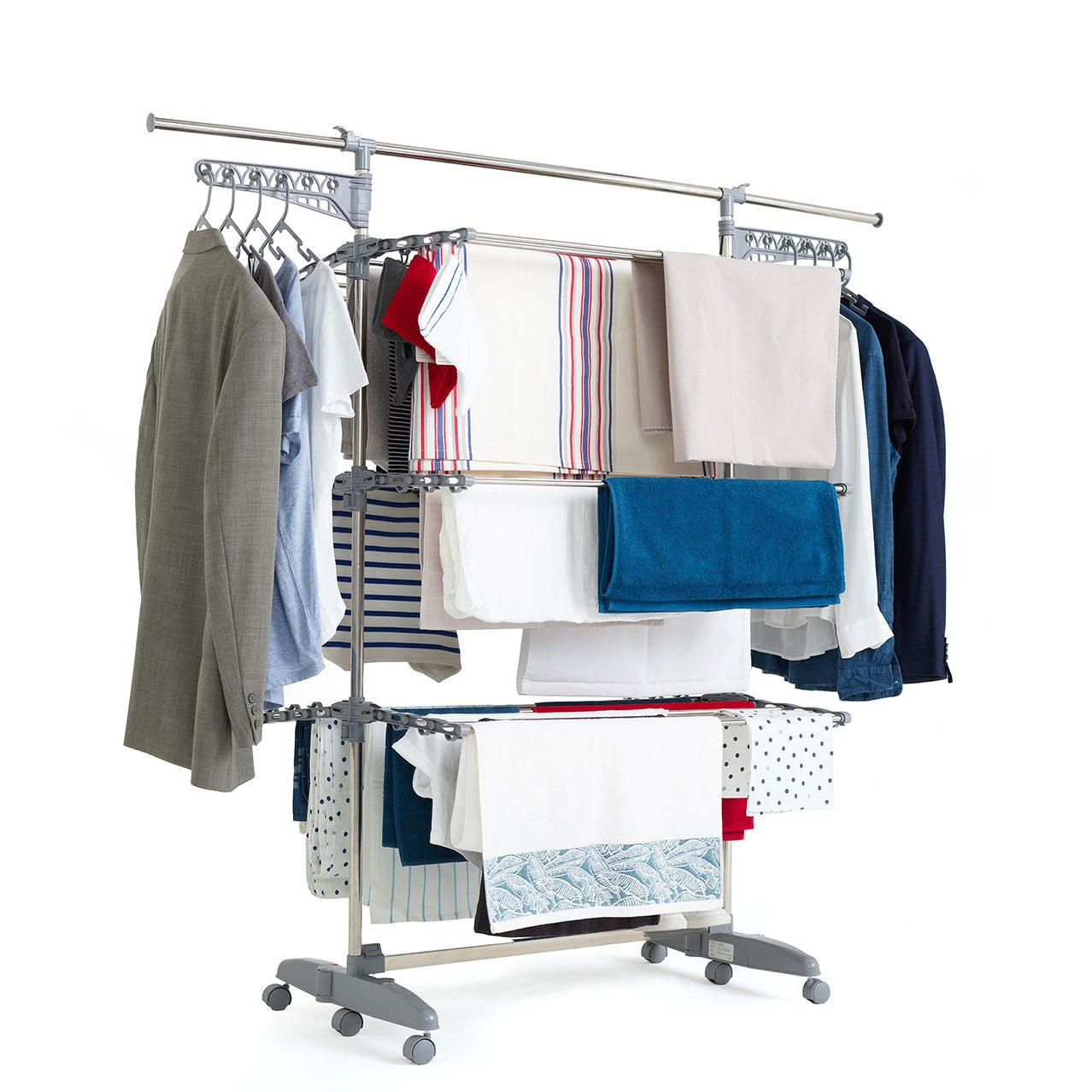 Red Deco EXTRA 30M séchoir à linge 4 niveaux gris 30m
