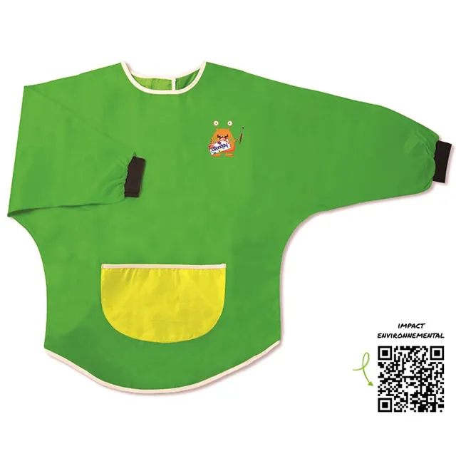 Safe Tool Tablier enfant 4-7 ans vert à poche