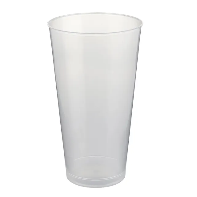 Stokomani Maison 10 gobelets transparents 450 ml réutilisables