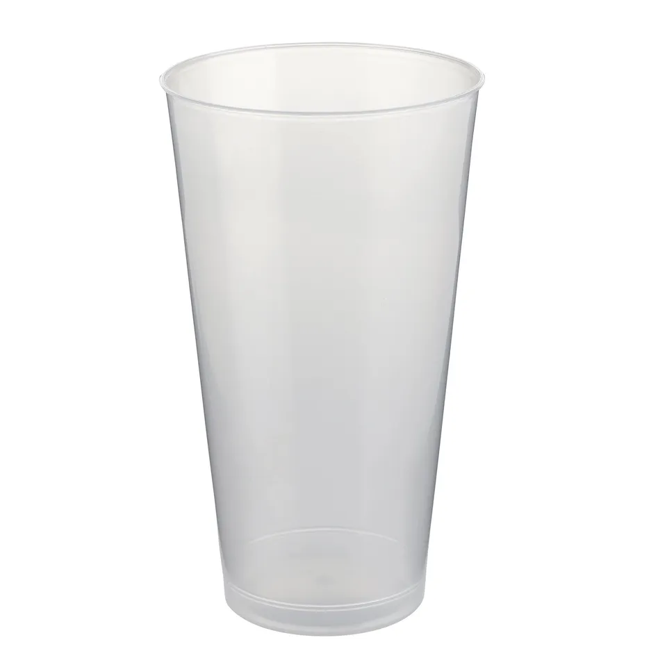 Stokomani Maison 10 gobelets transparents 450 ml réutilisables