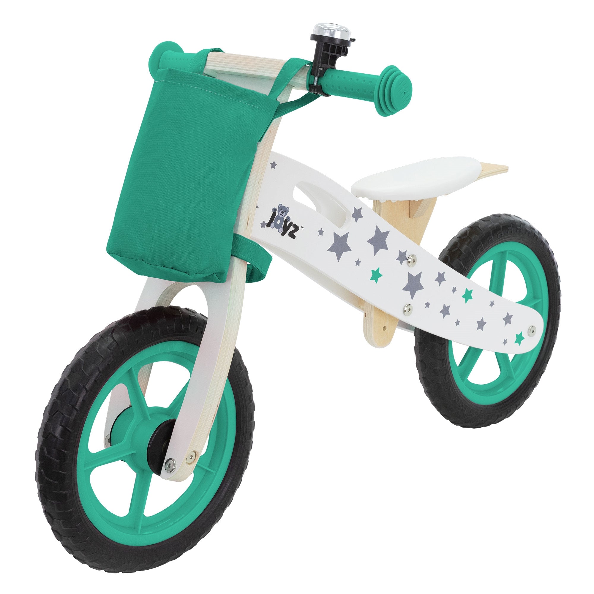 ECD Germany Kinder Joyz draisienne bois bleue siège réglable dès 2 ans