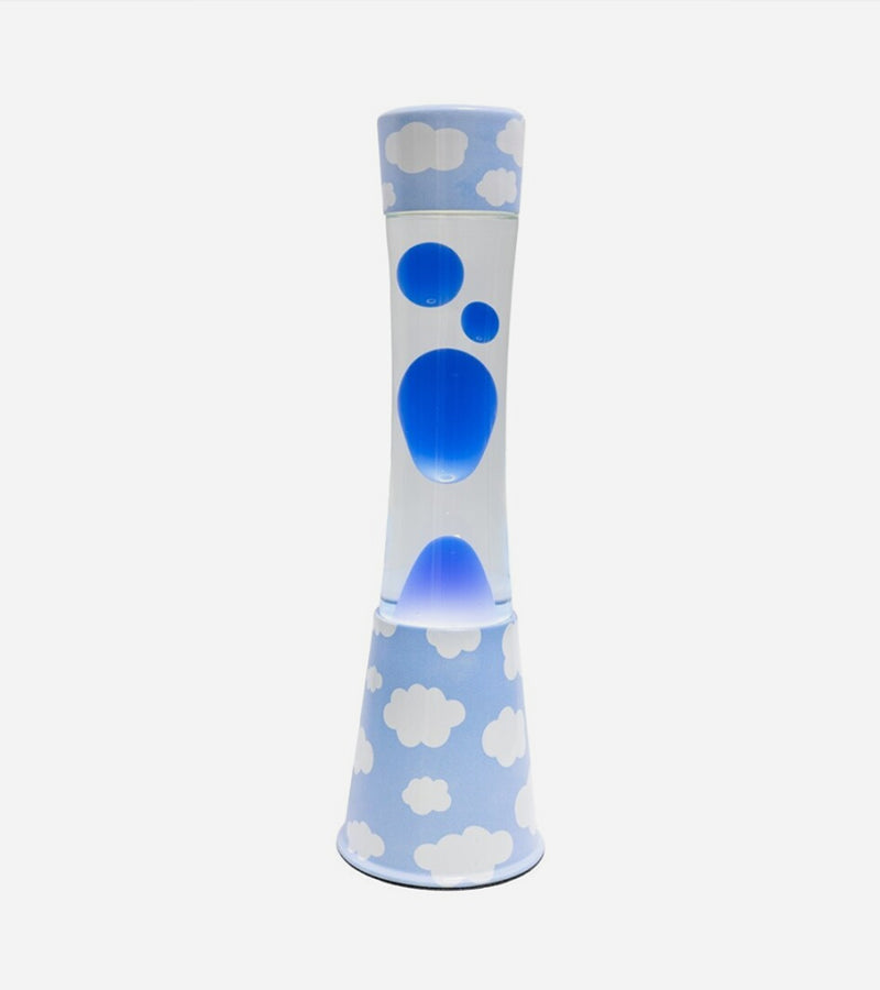 L'avant gardiste Déco Lampe à lave Nuages 39,5 cm