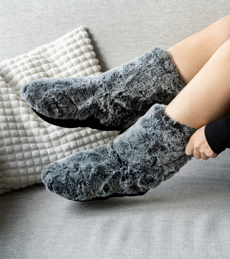 L'avant gardiste Cocooning chaussons chauffants micro-ondes