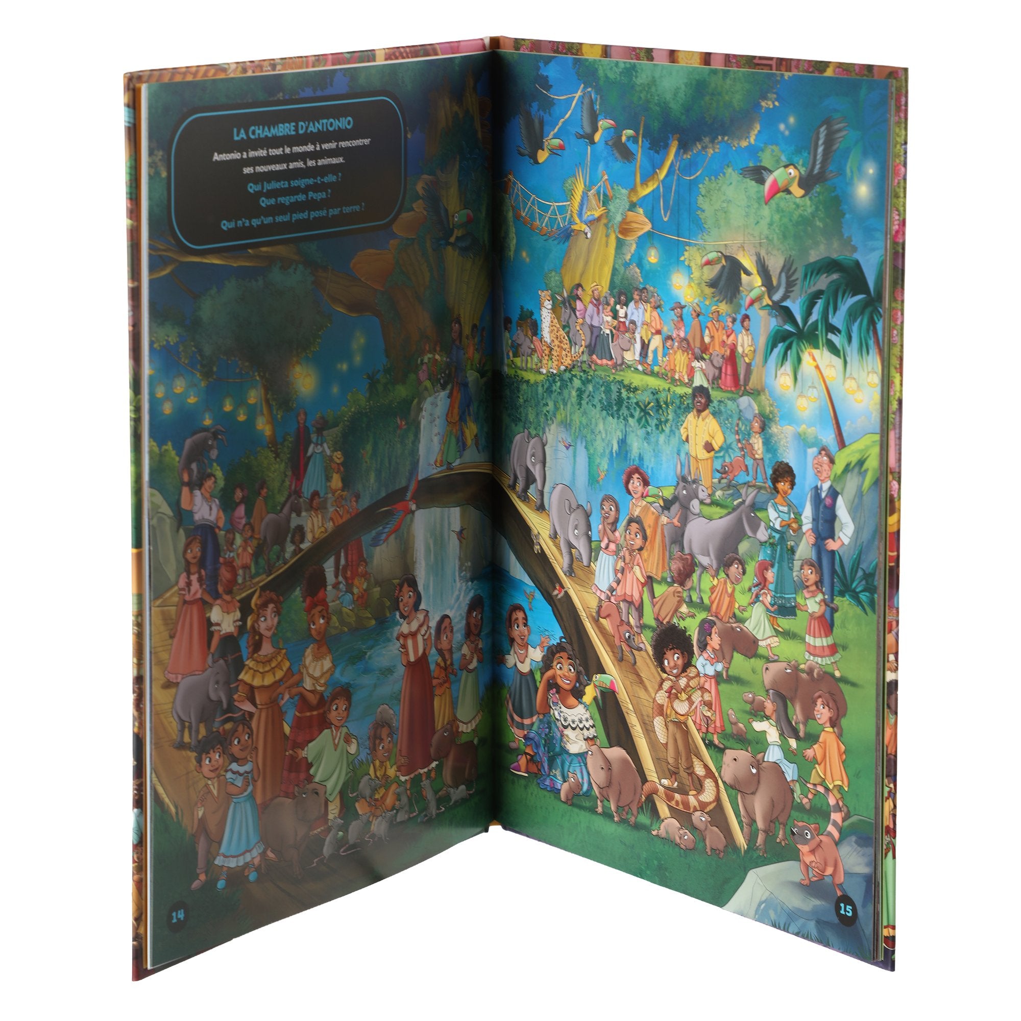 Disney Encanto Où se Cache Bruno ? Livre Cherche et Trouve