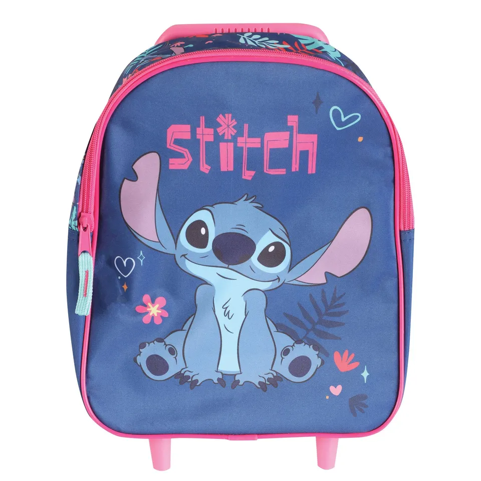 Stokomani Scolaire Sac à dos à roulettes Stitch