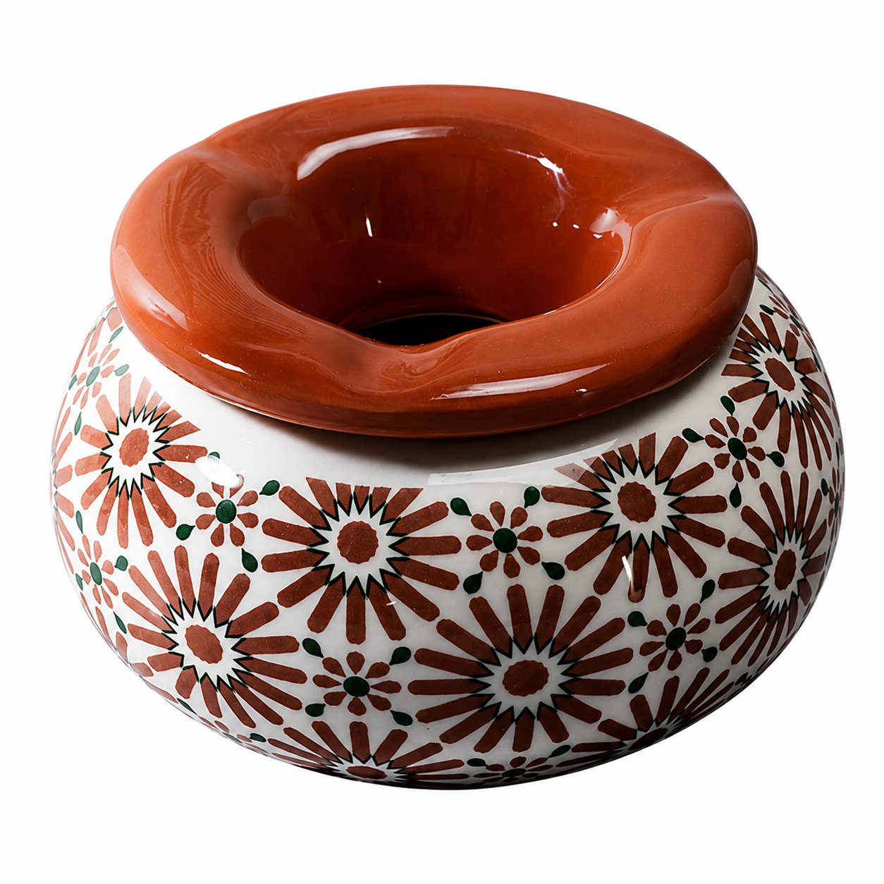 Stokomani Maison cendrier marocain 10cm céramique motifs
