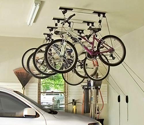 Shop-Story Maison support lève-vélo plafond 20 kg avec poulies