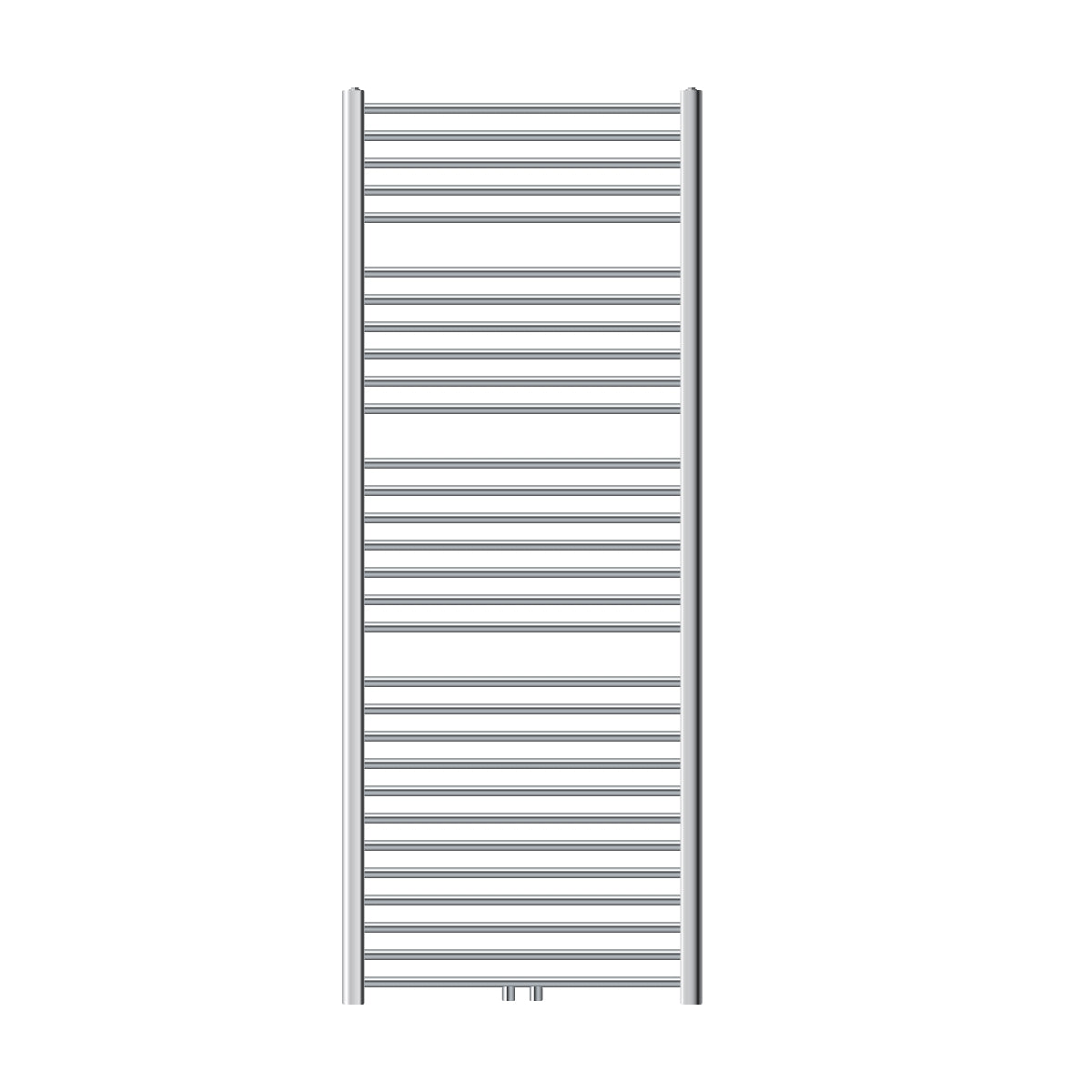 ECD Germany Heizungen sèche-serviettes chromé 750x1800 mm cintré