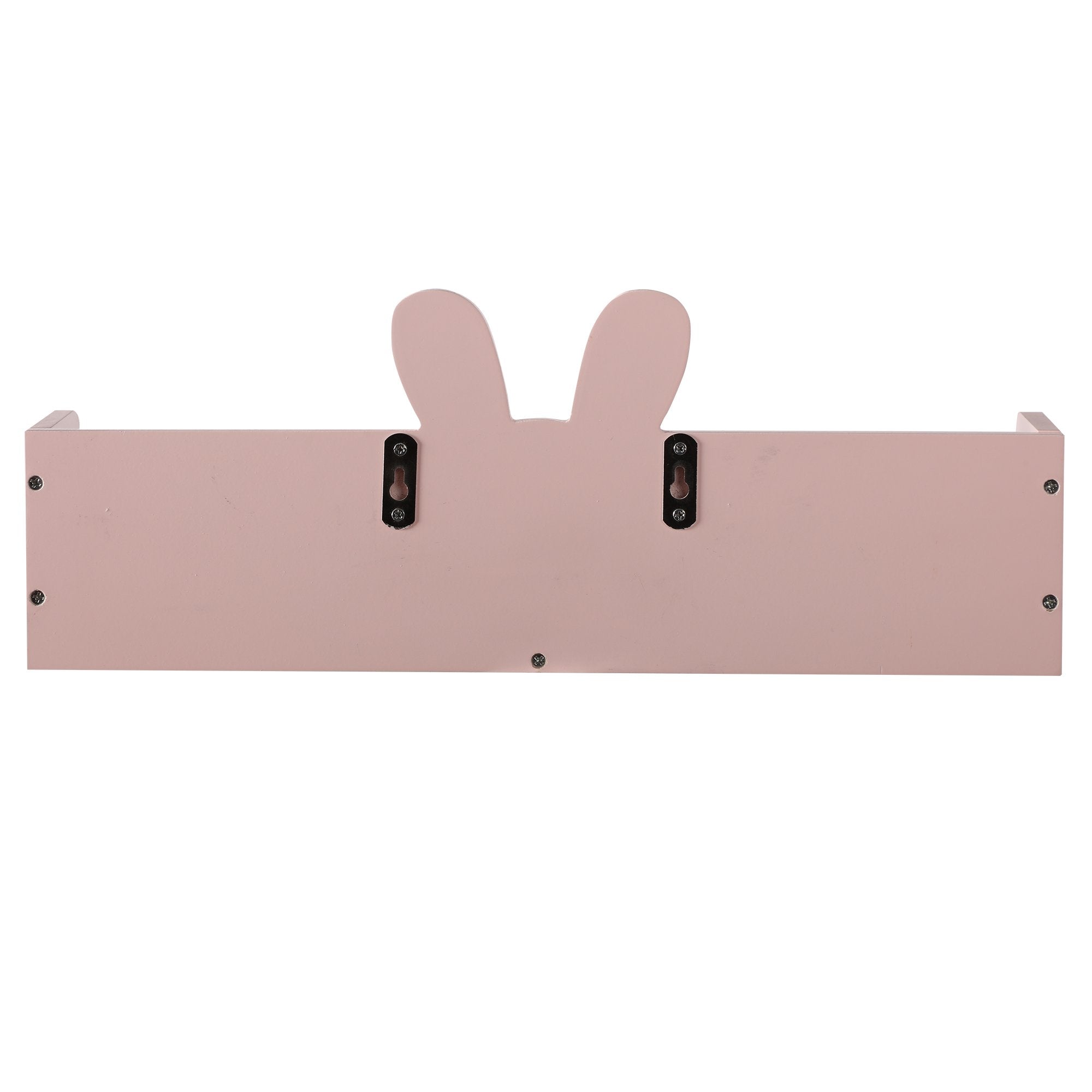 Étagère murale enfant rose clair animaux chambre