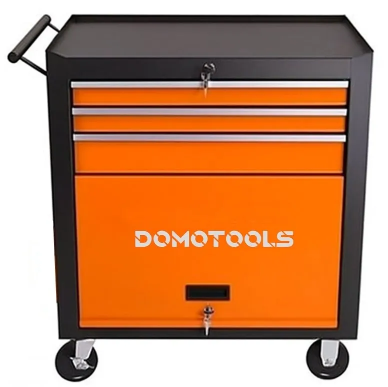 Stokomani Servante atelier 3 tiroirs 107 outils métal