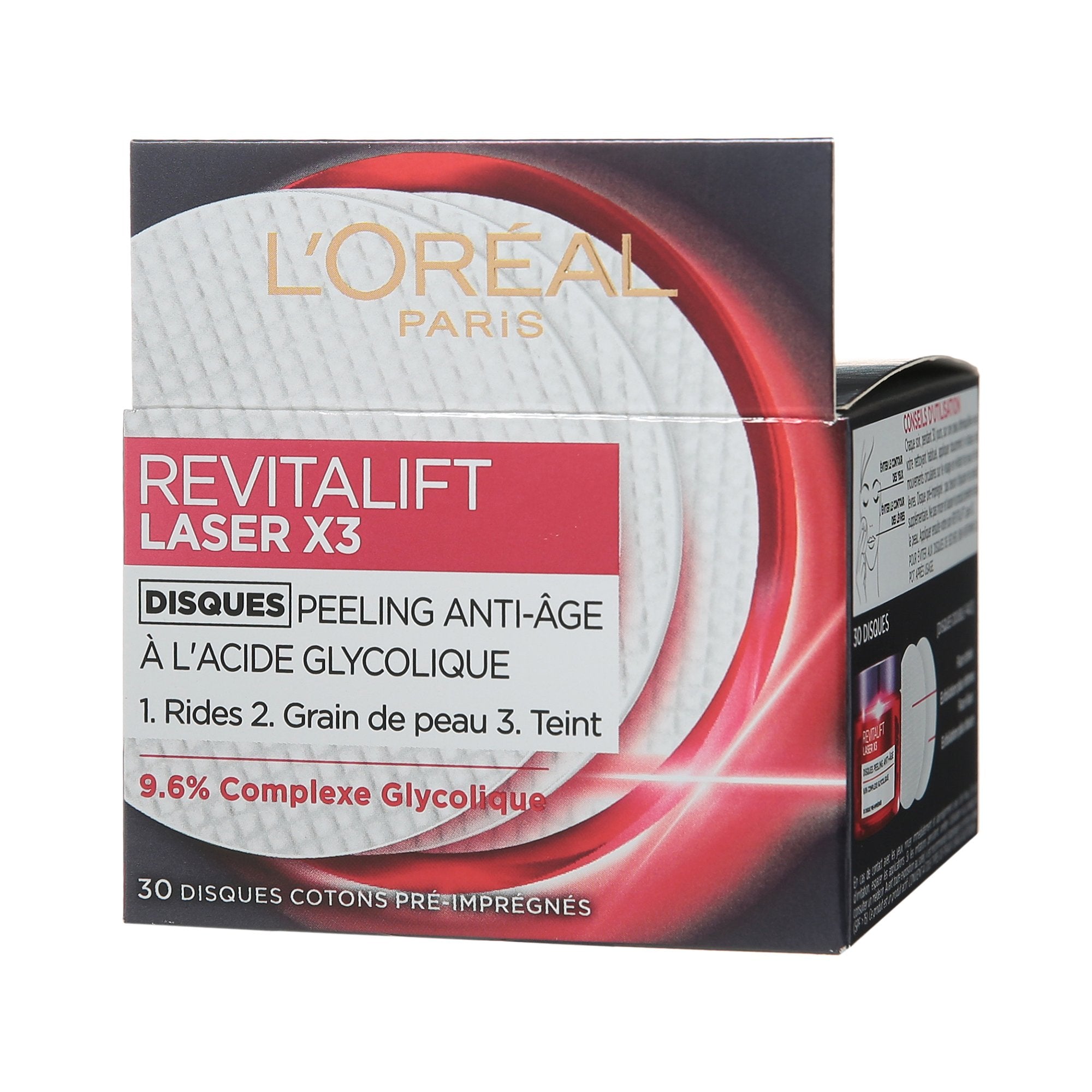 Stokomani Beauté 10 Disques Peeling Anti-Âge visage
