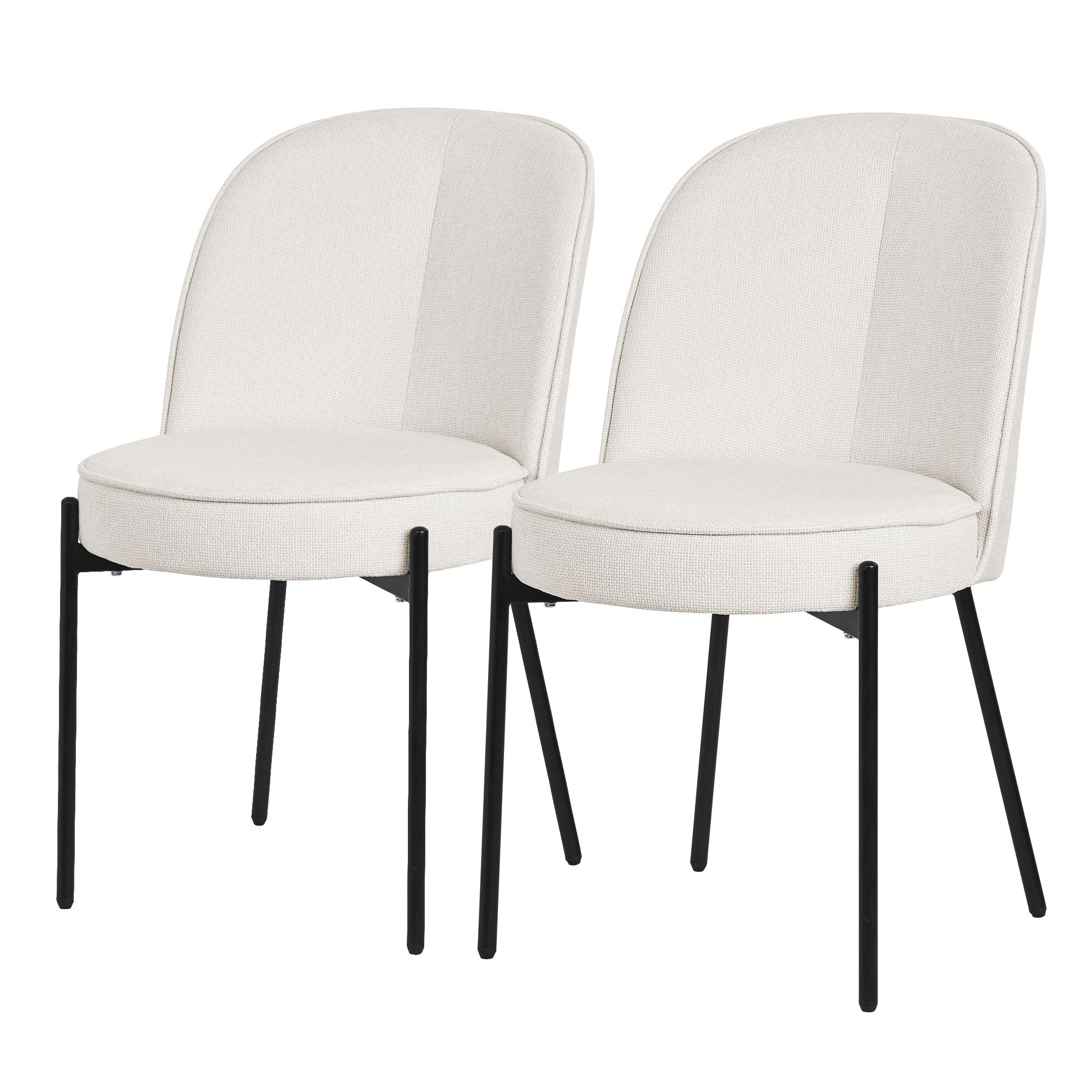 ECD Germany Möbel Esszimmerstuhl lin chaise anthracite lot 2