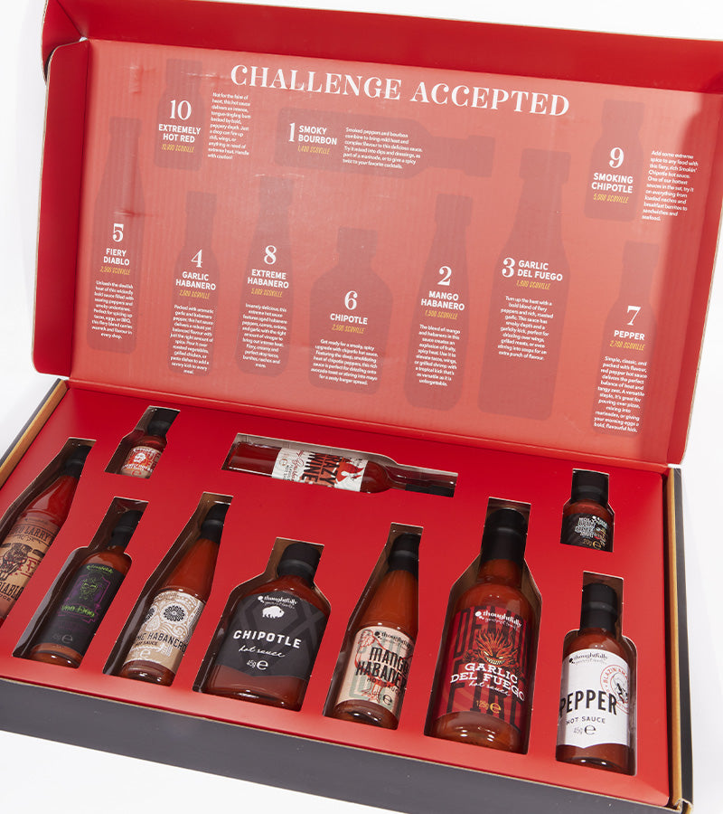 L'avant gardiste L'épicerie coffret 10 sauces pimentées