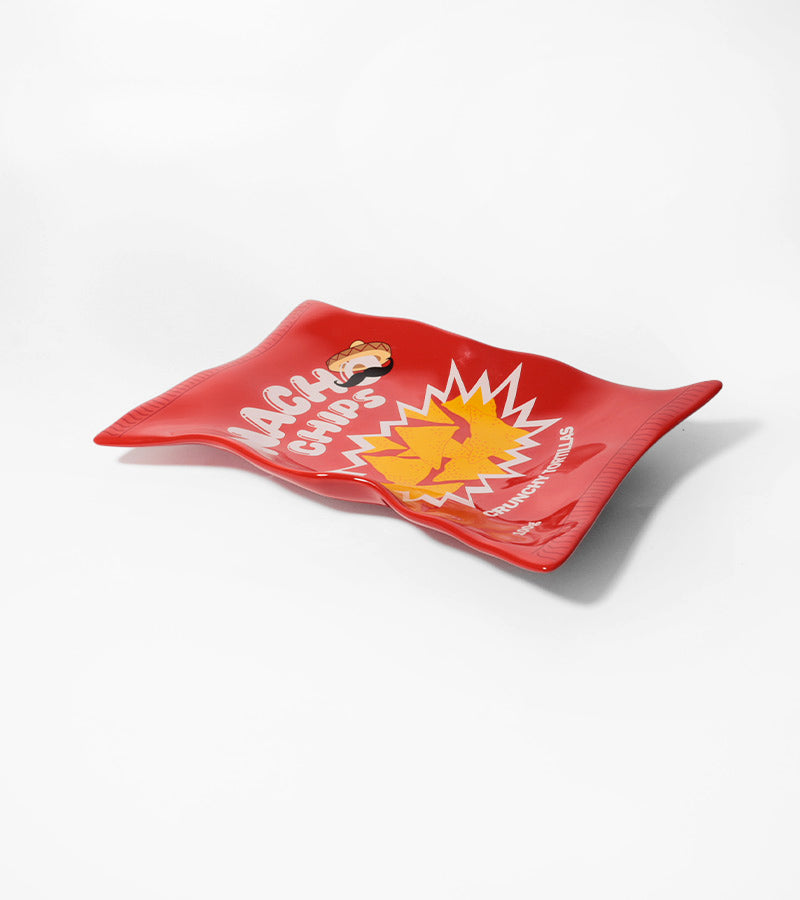 L'avant gardiste Table vide-poche snack céramique nachos