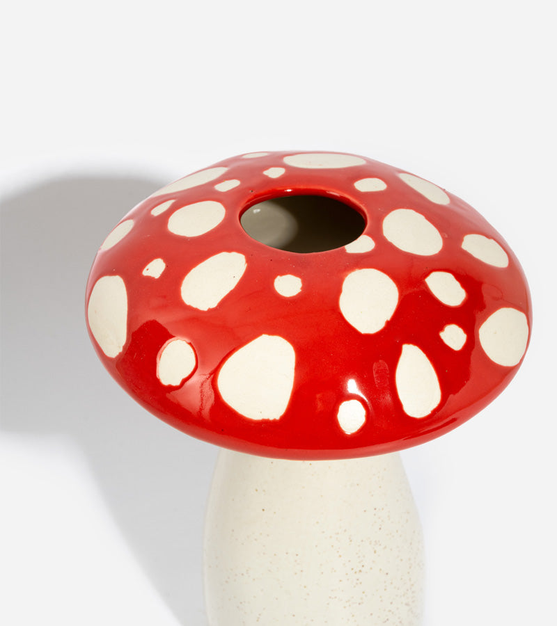 L'avant gardiste Vase Champignon Petit vase céramique champignon