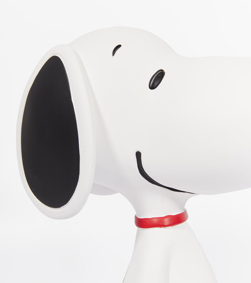 Snoopy Statue figurine déco blanc et noir