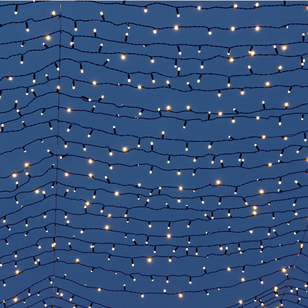 Yogy Solar Warm guirlande lumineuse solaire 400 LED 33,9m