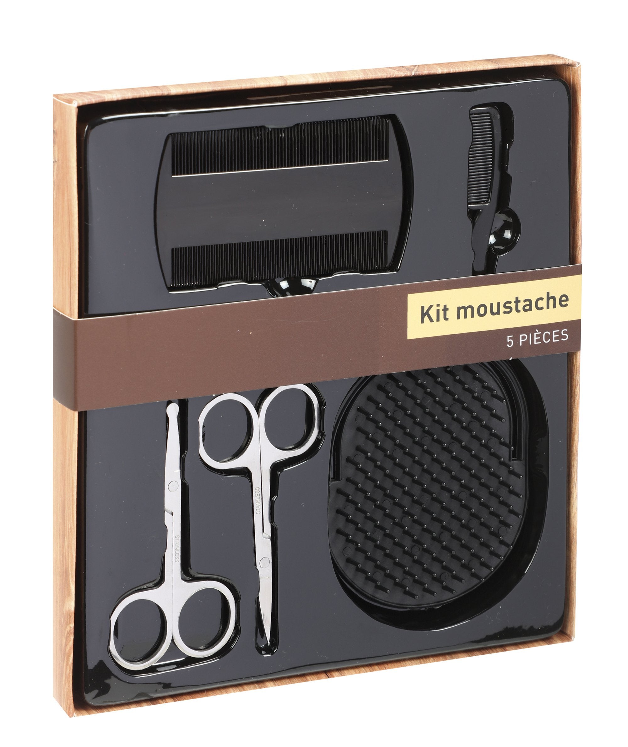 Kit moustache soin barbe homme coffret entretien