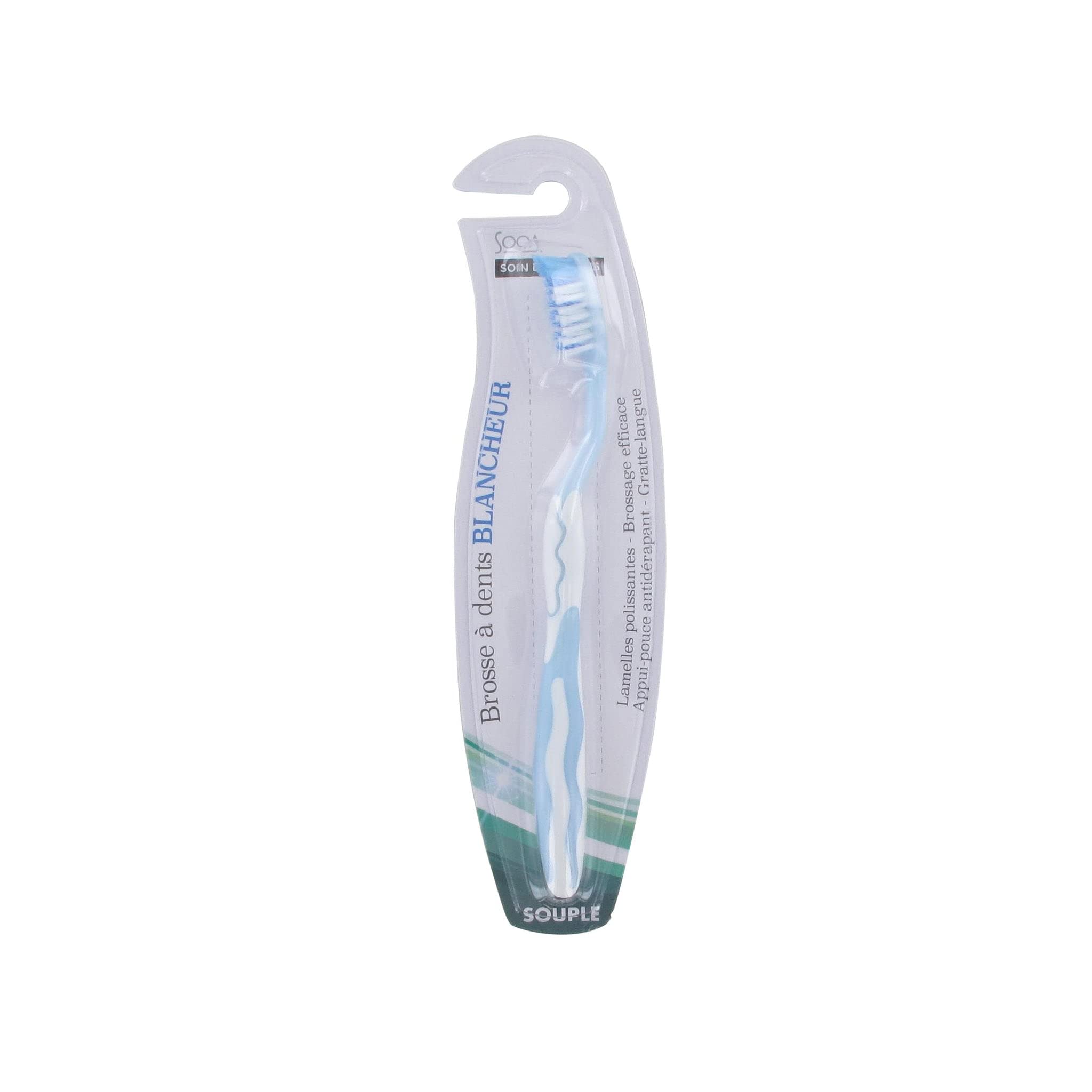Leader Price Sooa brosse à dents blancheur