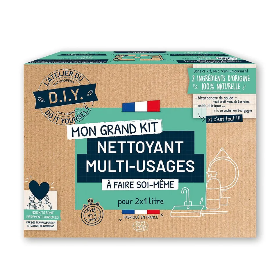 L'Atelier DIY kit nettoyant multi-usage 2x1 L