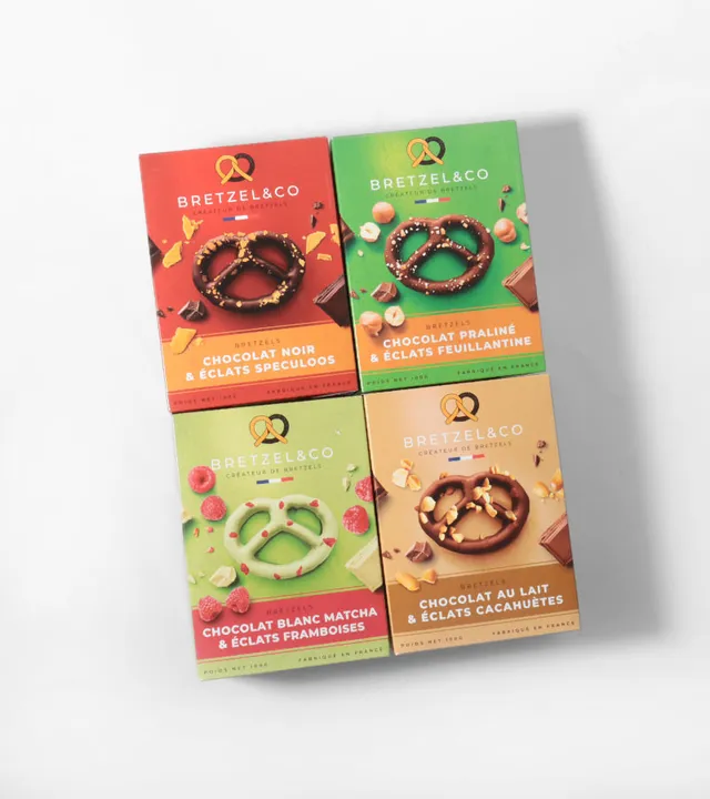 L'avant gardiste L'épicerie bretzels chocolat noir spéculoos