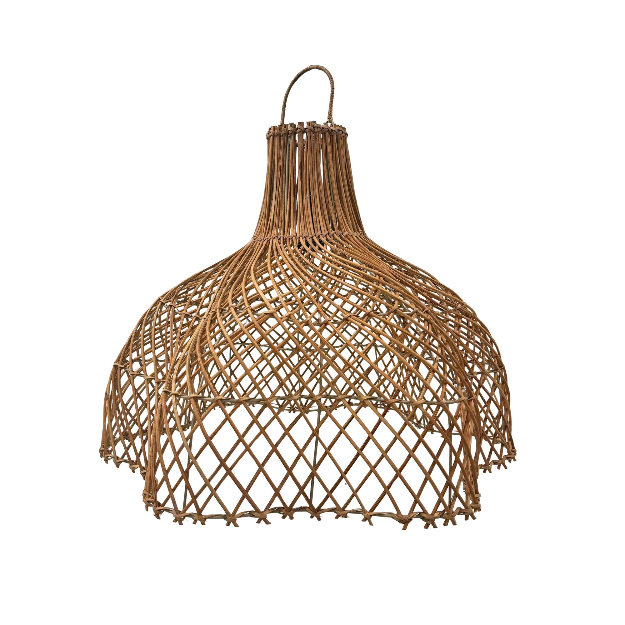 Red Deco Aria Indoor abat-jour rotin naturel E27 H50cm