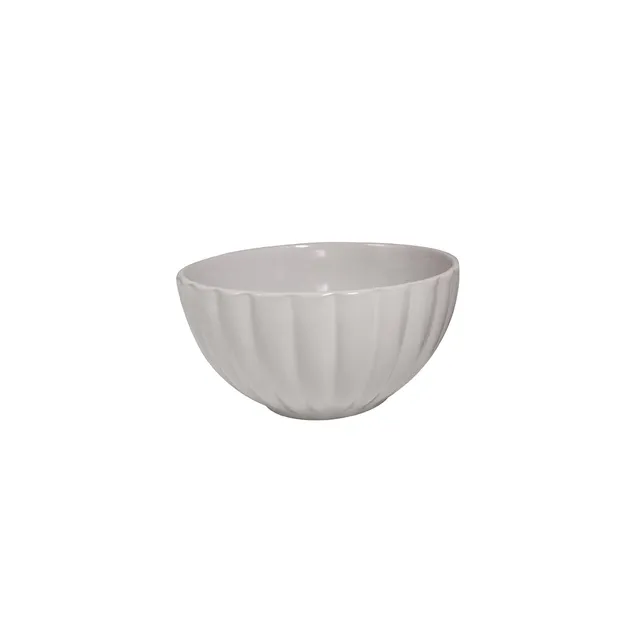 Stokomani Maison Bol coquillage 14cm blanc
