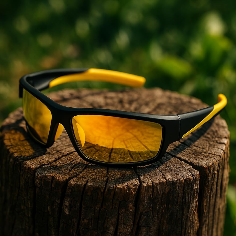 Shop-Story Juyar Lunettes soleil sport verres jaunes cat.2