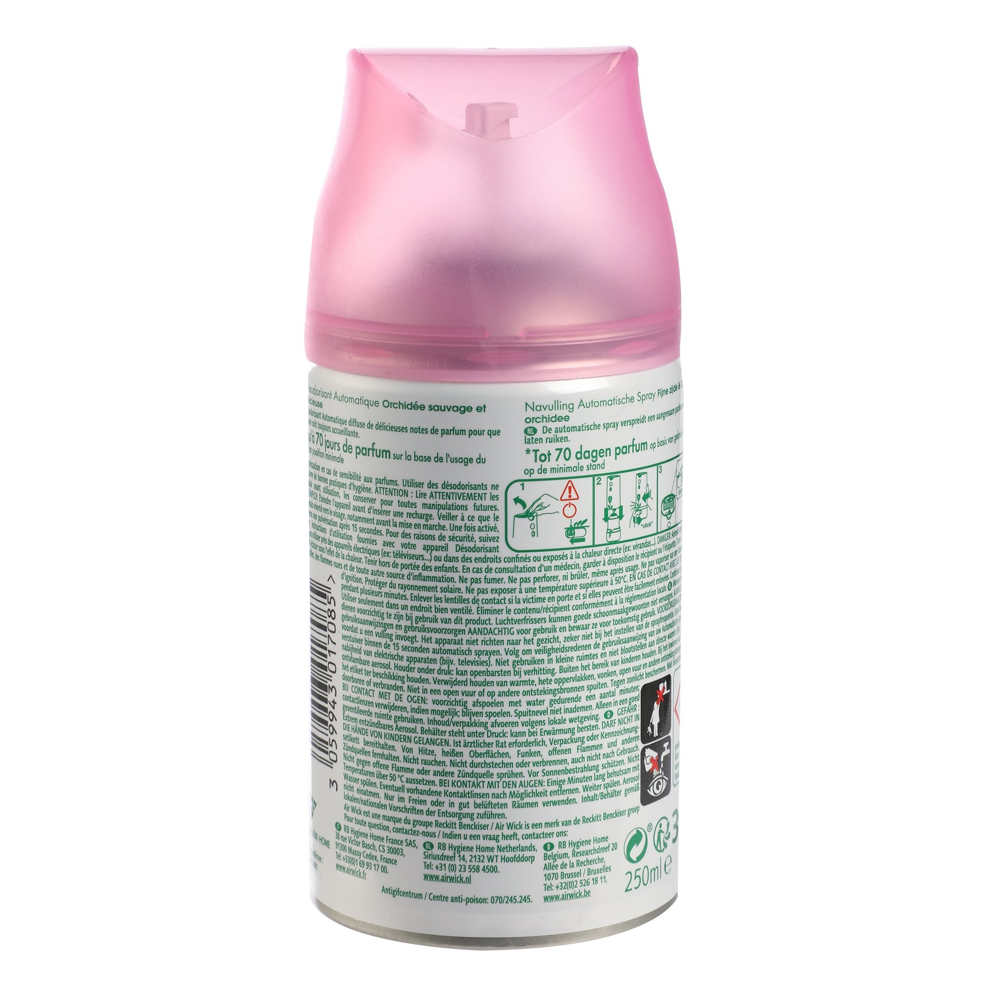 Air Wick recharge Freshmatic orchidée sauvage