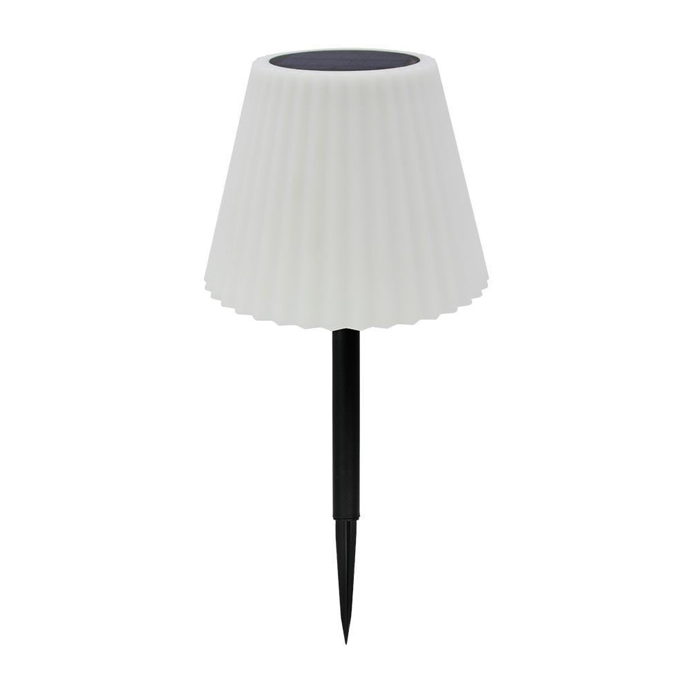 Red Deco Bouffant lampe solaire 2 en 1 à planter H62cm dimmable