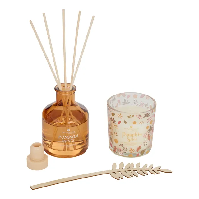 Atmosphera Leka Coffret Bougie + Diffuseur Parfum Maison