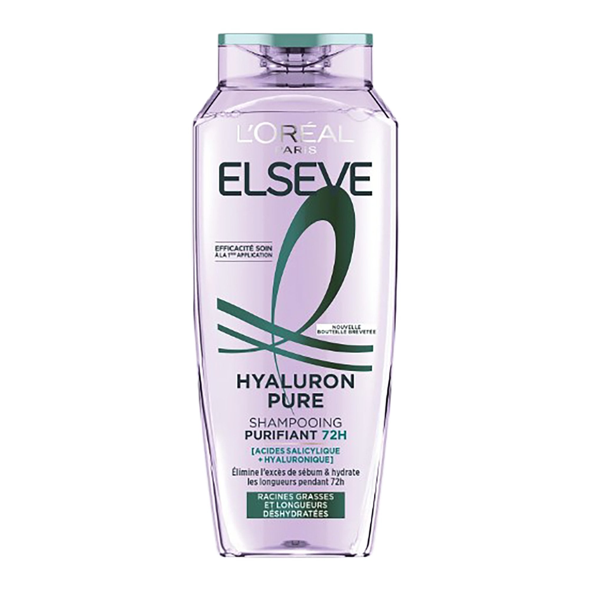 Elseve Hyaluron Pure shampoing racines grasses 72h
