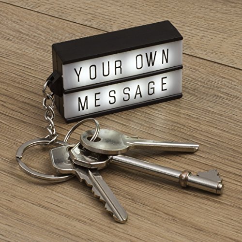 Shop-Story Lifestyle porte-clés LightBox LED 75 lettres