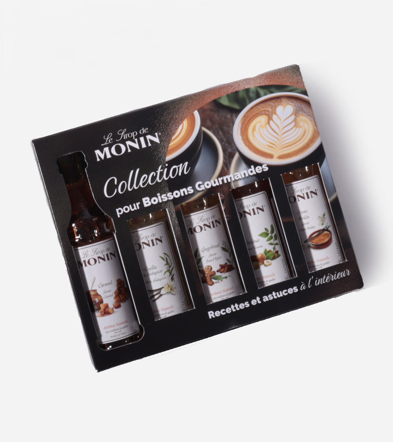 Monin coffret mini sirops boissons gourmandes
