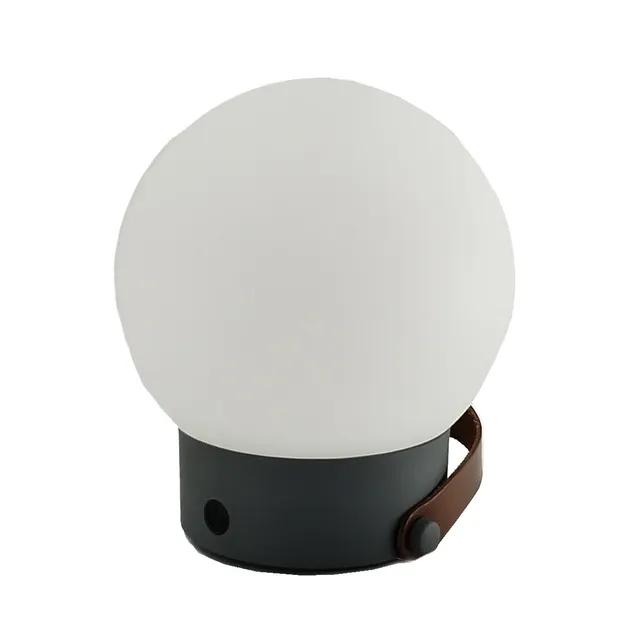 Red Deco Globy Nomad baladeuse solaire sans fil blanc chaud H23cm